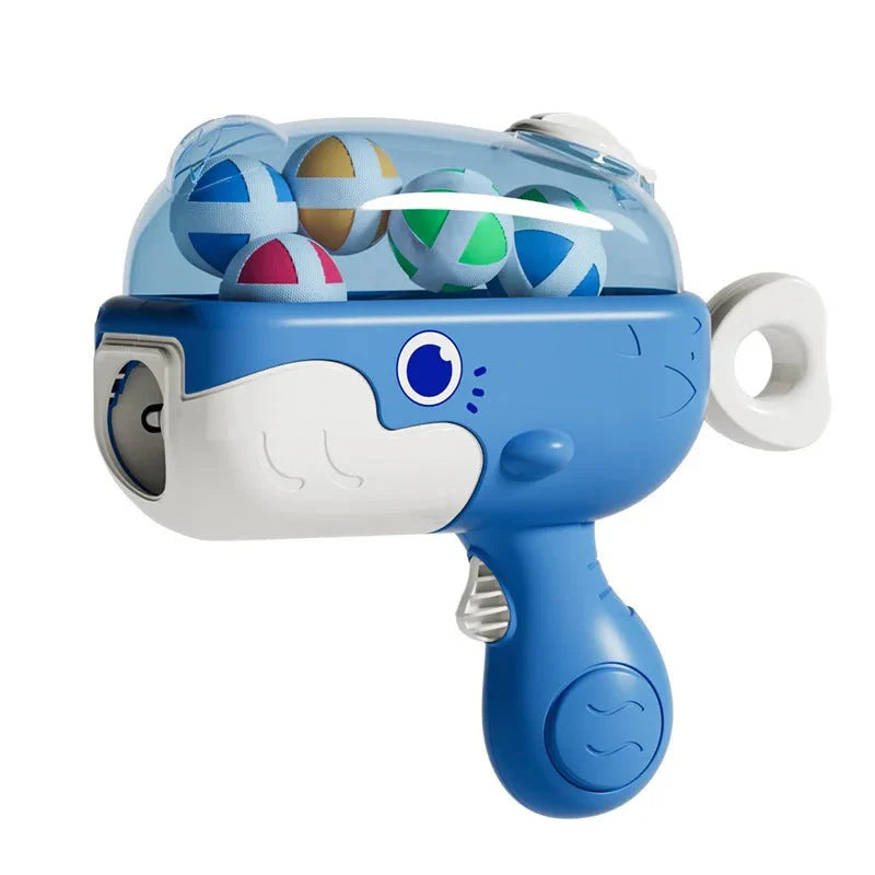 Whale Sticky Ball Gun Target Set