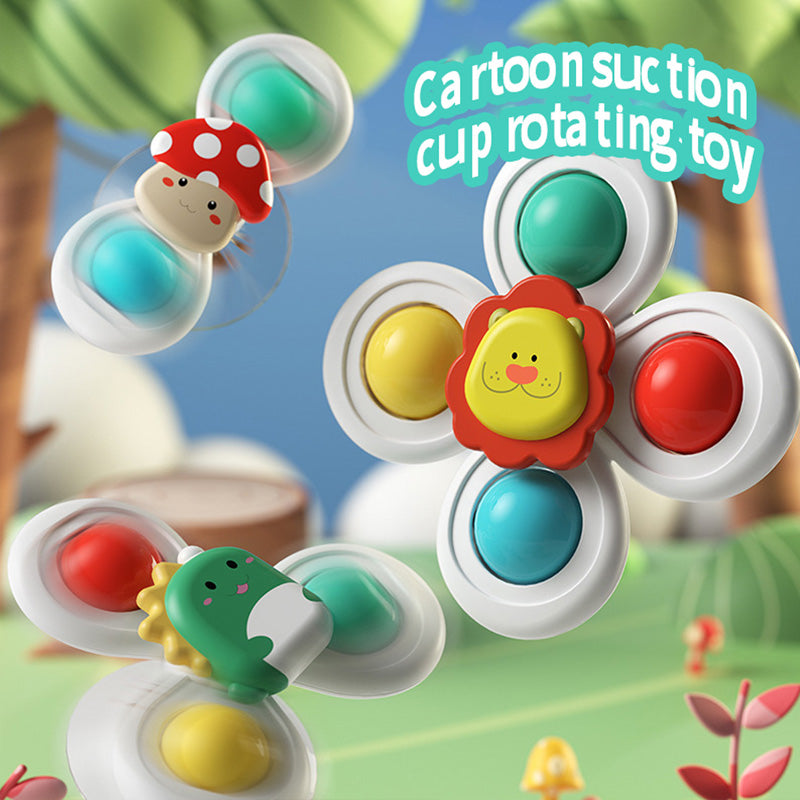 Baby Suction Spinner Toy