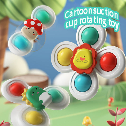 Baby Suction Spinner Toy