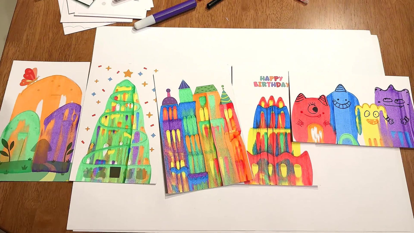 Eptchn Scratch Art for Kids Gift