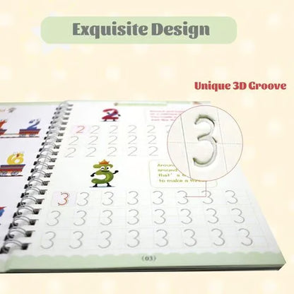 🔥Magical Handwriting Reusable Book (1 Set Of 4 Books)