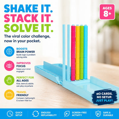 Shake Stack Solve Game