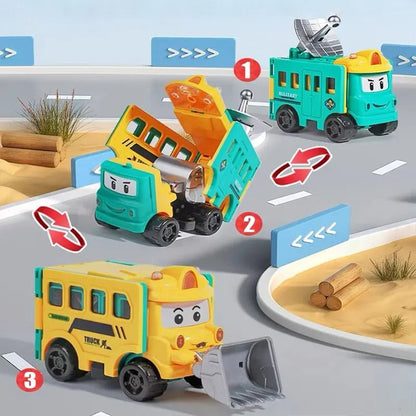 2-in-1 Pullback Car Set