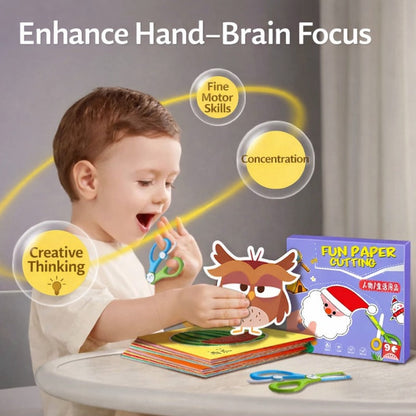 Kids Cutting & Coloring Craft Kit