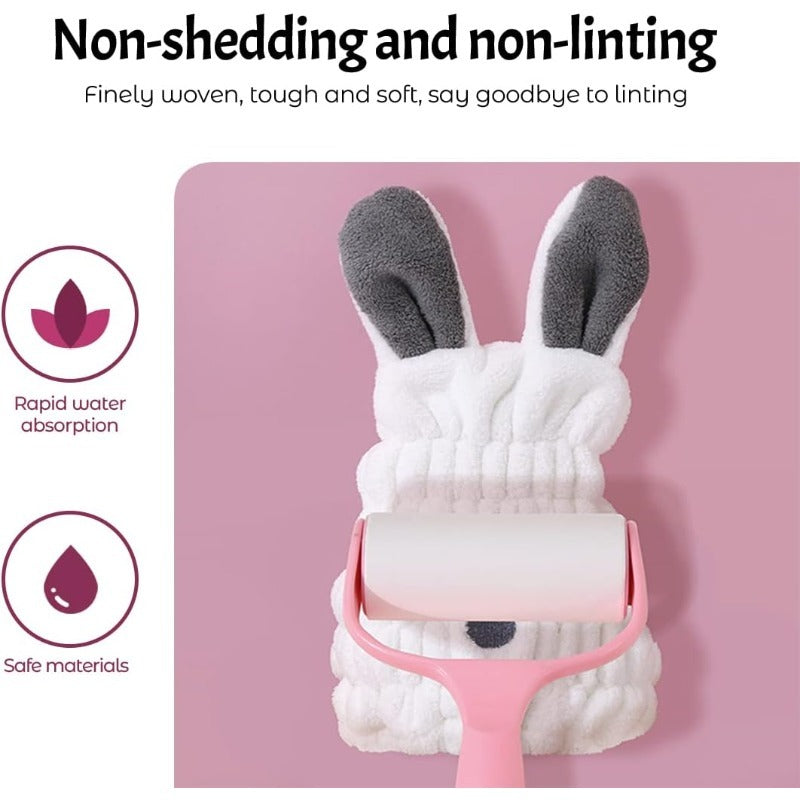 Kids Bunny Hair Towel