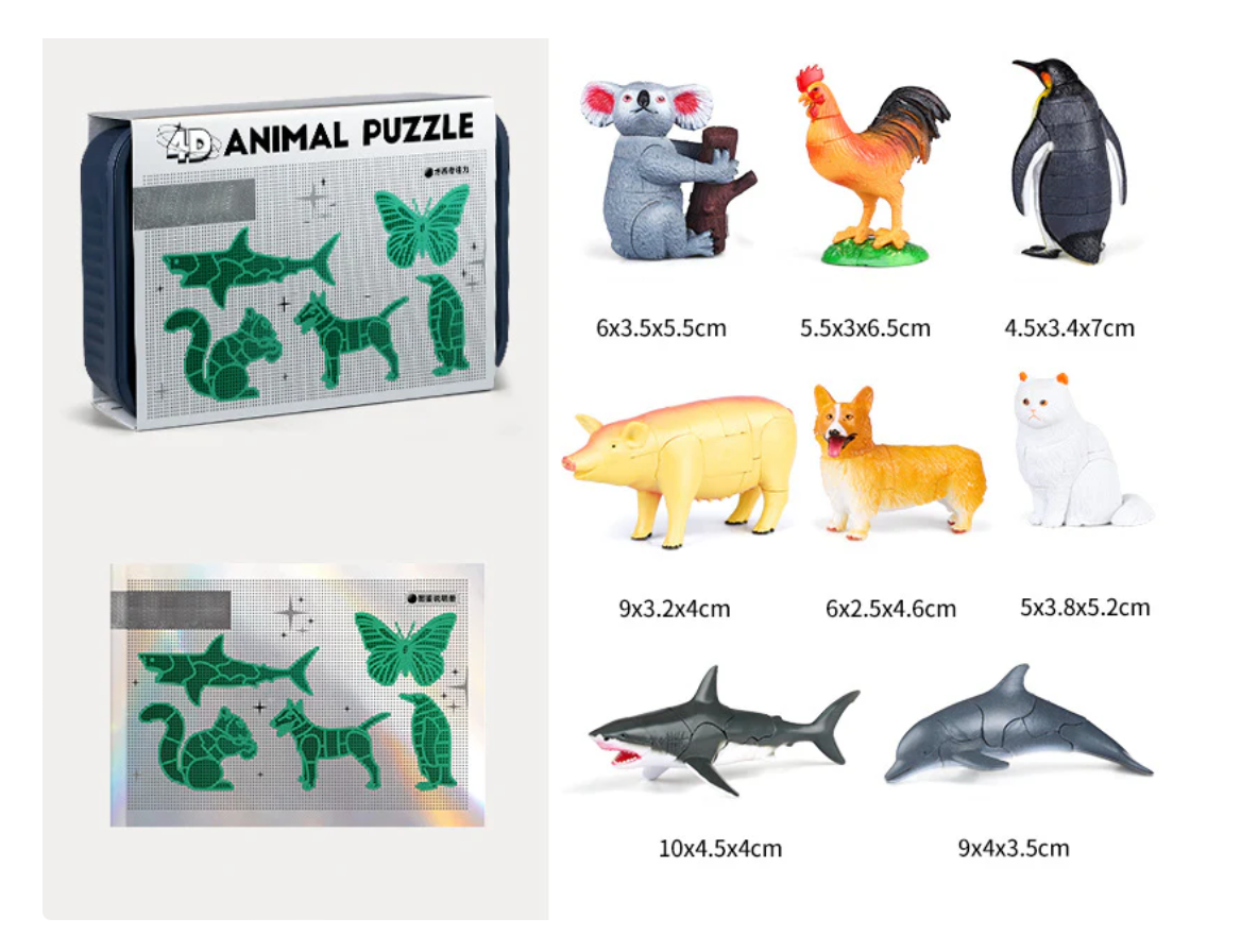 🐞Kids' Insect & Animal Slot-Assembly Toys