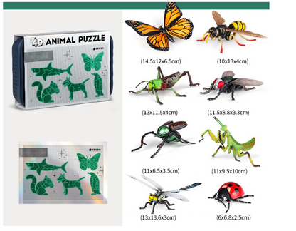 🐞Kids' Insect & Animal Slot-Assembly Toys