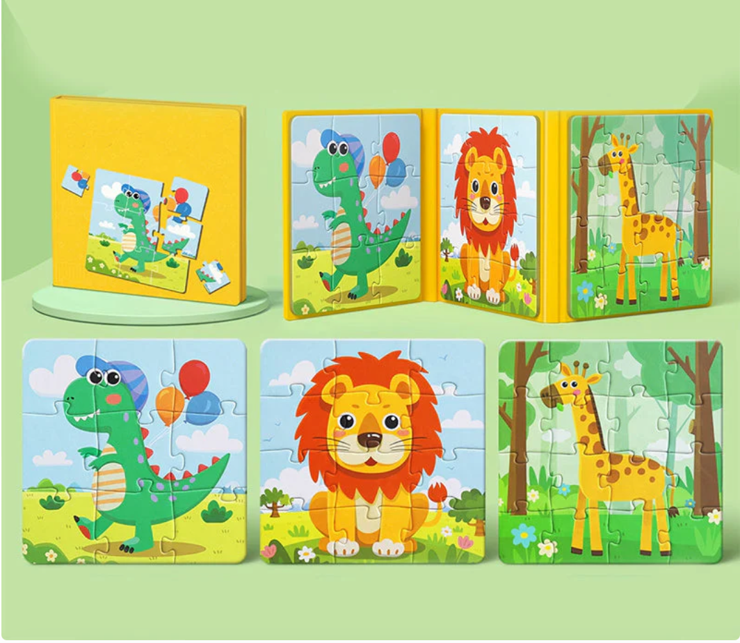 Children's Magnetic Puzzle Book