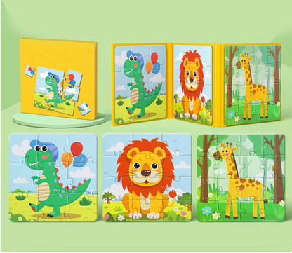 Children's Magnetic Puzzle Book
