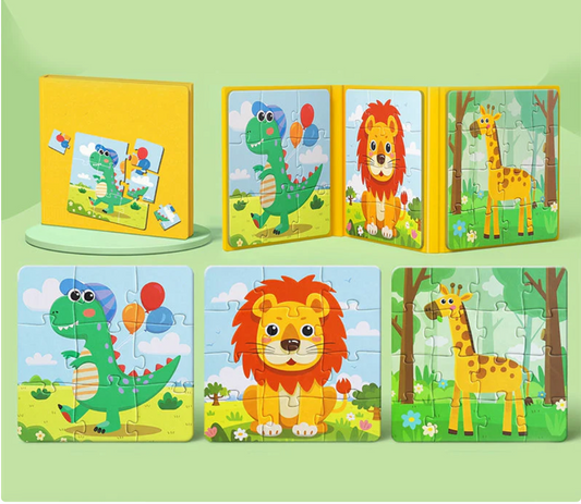 Children's Magnetic Puzzle Book