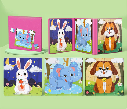 Children's Magnetic Puzzle Book