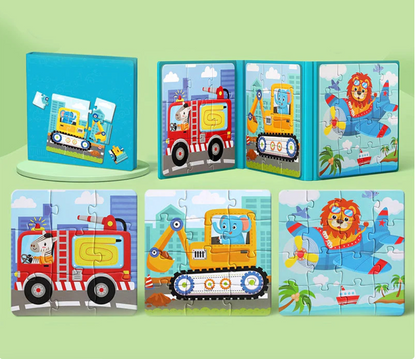 Children's Magnetic Puzzle Book