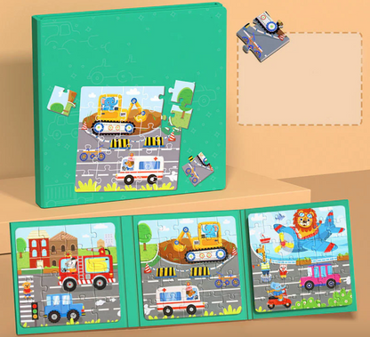 Children's Magnetic Puzzle Book