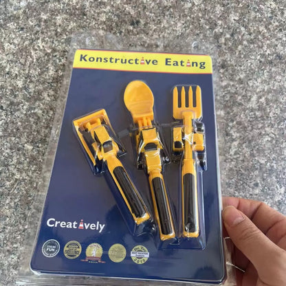 Construction Toddler Utensils