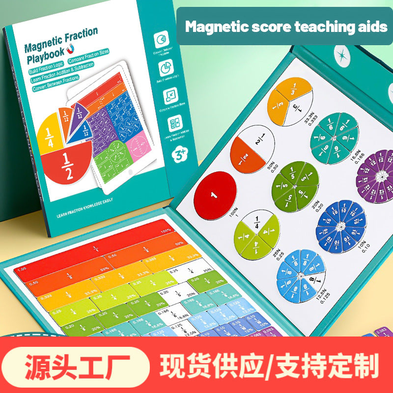 📚🧲Magnetic Fraction Demonstration Book