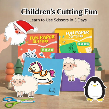 Kids Cutting & Coloring Craft Kit