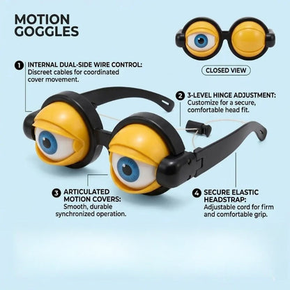Moving Eye Party Glasses