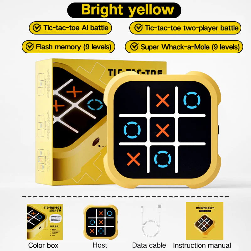 FlashTactix Super TicTacToe Board Game