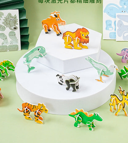 🔥Educational 3D Cartoon Puzzle