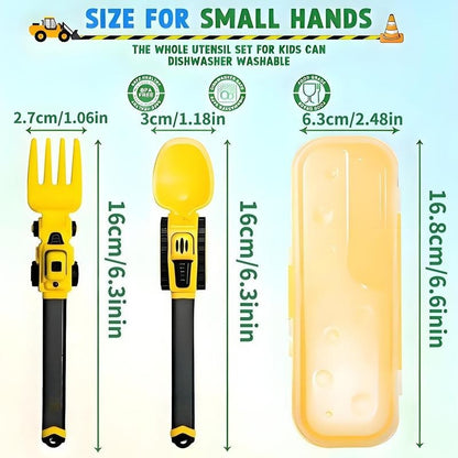 Construction Toddler Utensils