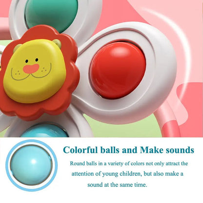 Baby Suction Spinner Toy