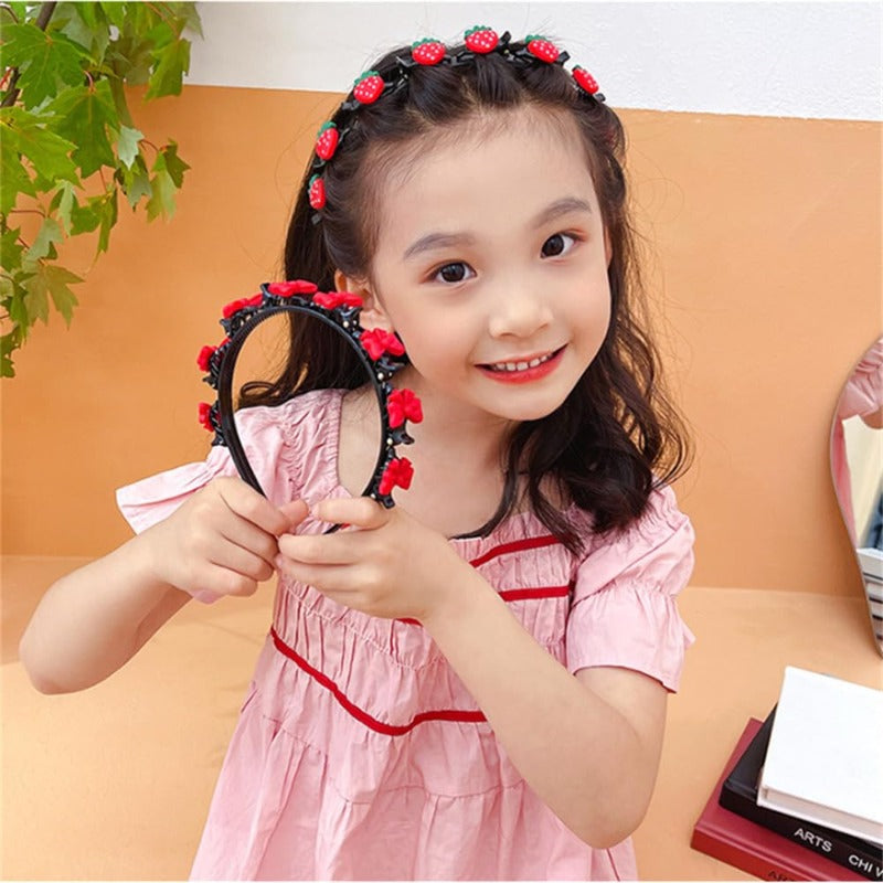 Princess Bangs Hairpin Headband Set (5PCS)