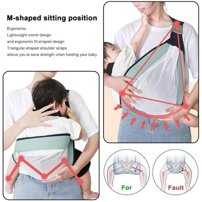 Breathable Baby Sling Carrier