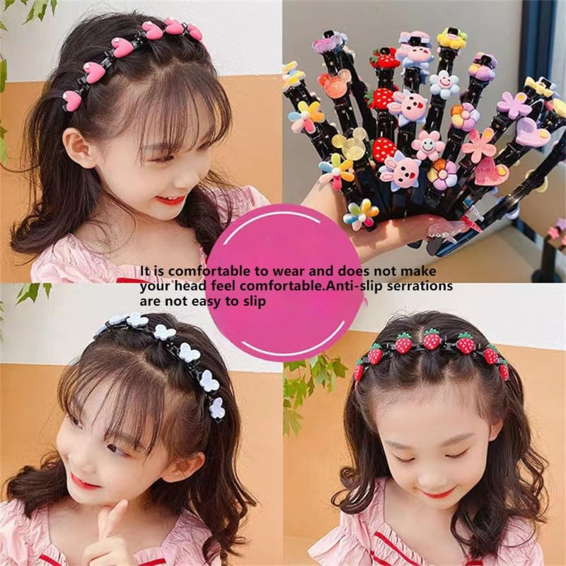 Princess Bangs Hairpin Headband Set (5PCS)