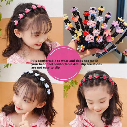 Princess Bangs Hairpin Headband Set (5PCS)