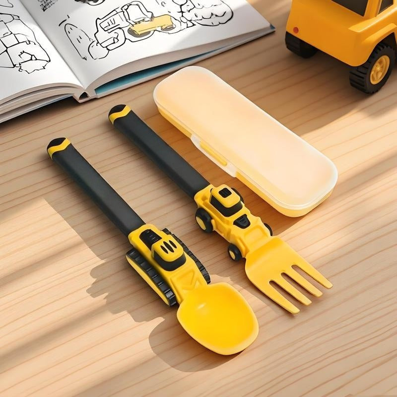Construction Toddler Utensils