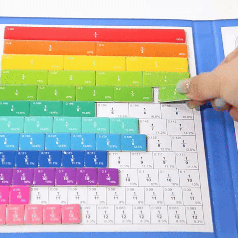 Magnet Montessori Fraction Puzzle