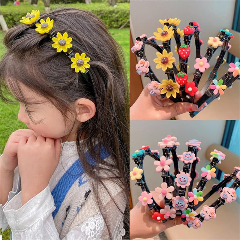Princess Bangs Hairpin Headband Set (5PCS)