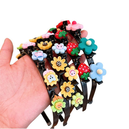 Princess Bangs Hairpin Headband Set (5PCS)