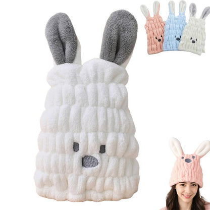 Kids Bunny Hair Towel