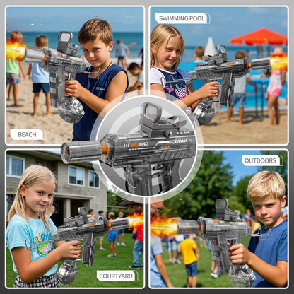 LED-Flash Rechargeable Water Blaster