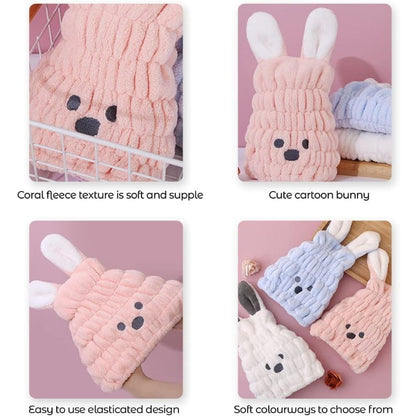 Kids Bunny Hair Towel