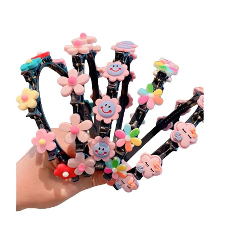 Princess Bangs Hairpin Headband Set (5PCS)