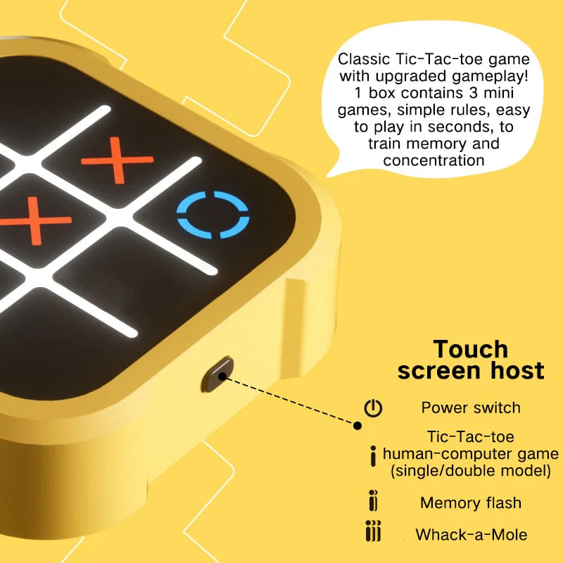 FlashTactix Super TicTacToe Board Game