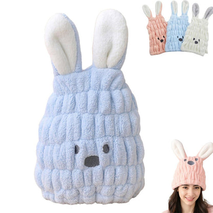 Kids Bunny Hair Towel