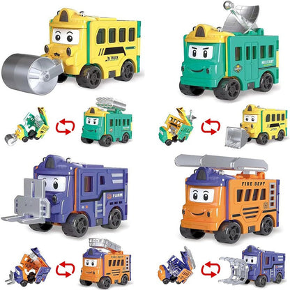 2-in-1 Pullback Car Set