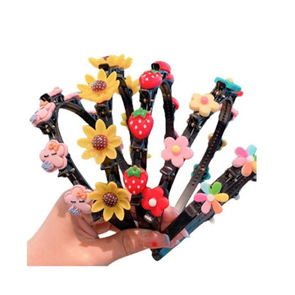 Princess Bangs Hairpin Headband Set (5PCS)