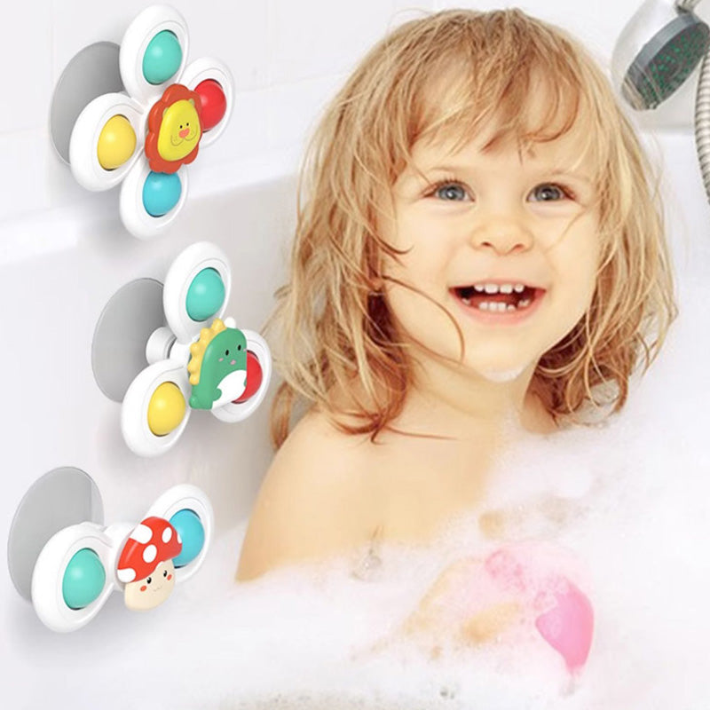 Baby Suction Spinner Toy