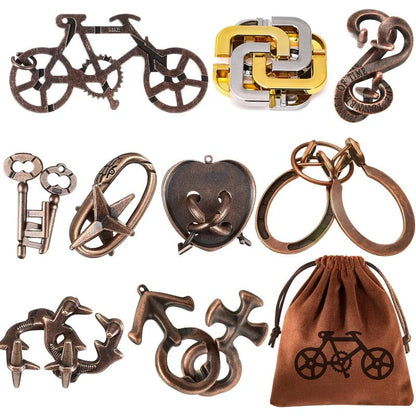 YoPoll Mind-Twist Metal Puzzle Set