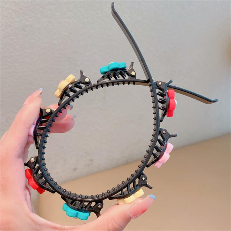Princess Bangs Hairpin Headband Set (5PCS)
