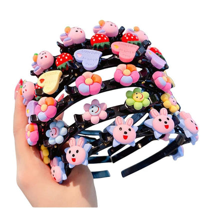 Princess Bangs Hairpin Headband Set (5PCS)