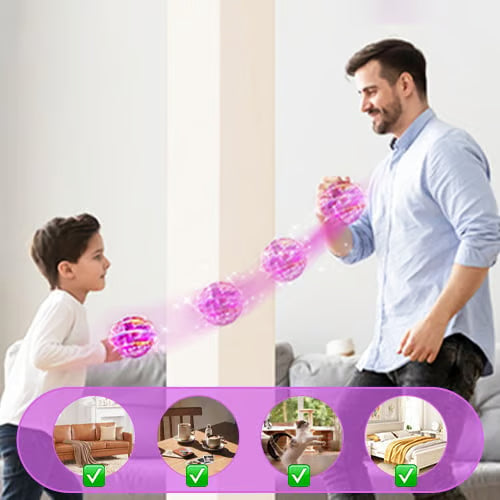 Flying Rotating Hover Ball