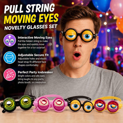 Moving Eye Party Glasses