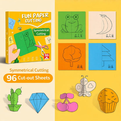 Kids Cutting & Coloring Craft Kit