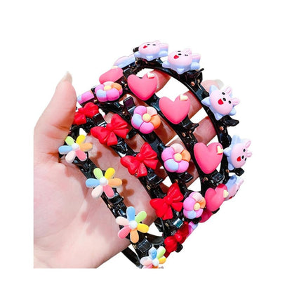 Princess Bangs Hairpin Headband Set (5PCS)