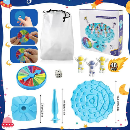 Balance Spaceman Stacking Game – Interactive STEM Toy for Kids & Parents